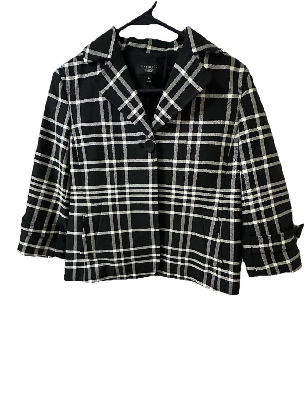 TALBOTS Petites Women’s Blazer Academia Size 6P